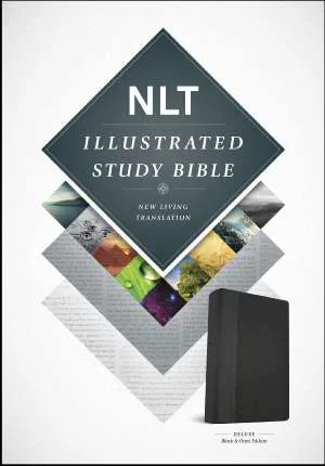 NLT Illustrated Study Bible-Black/Onyx TuTone