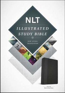 Image of NLT Illustrated Study Bible-Black/Onyx TuTone