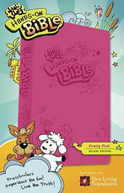 Image of NLT2 My First Hands-On Bible-Pretty Pink LeatherLike