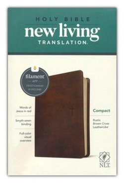 Image of NLT Brown Compact Bible (Filament Enabled Edition)