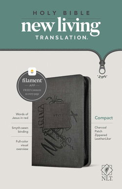 Image of NLT Compact Zipper Bible, Filament Enabled Edition