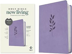 Image of NLT Giant Print Premium Value Bible, Filament-Enabled Edition Leatherlike, Lave