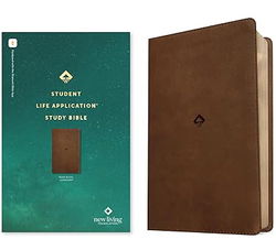 Image of NLT Student Life Application Study Bible, Filament Enabled, Rustic Brown