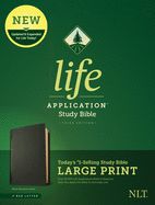 Image of NLT Life Application Study Bible, Third Edition, Large Print -Red
