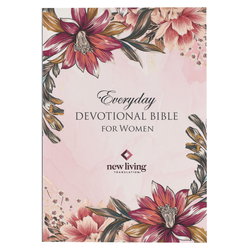 Image of Devotional Bible NLT for Women Softcover, Floral