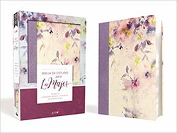 Image of Biblia de Estudio para la Mujer NVI, Leathersoft/Tela Lila