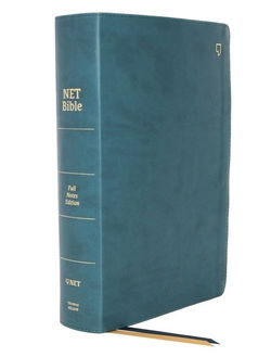 Image of NET Bible, Full-notes Edition, Leathersoft, Teal,  Comfort Print
