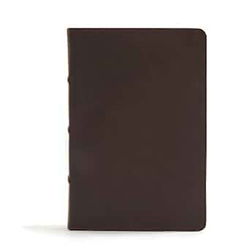 Image of CSB Pastor’s Bible, Brown Genuine Leather