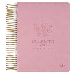Image of My Creative Bible Pink Faux Leather HC