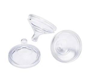 NURSH Silicone Bottle Nipples Fast Flow 3 Pack