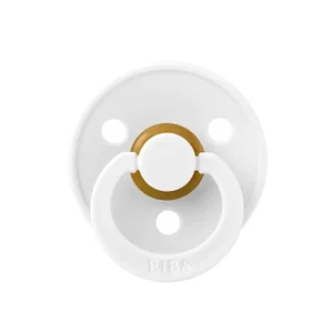 Bibs Pacifier Original 6-18 Months - White