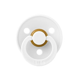Image of Bibs Pacifier Original 0-6 Months – White