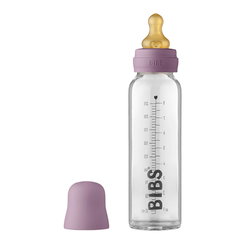 Image of 225 mL Glass Baby Bottle – Mauve