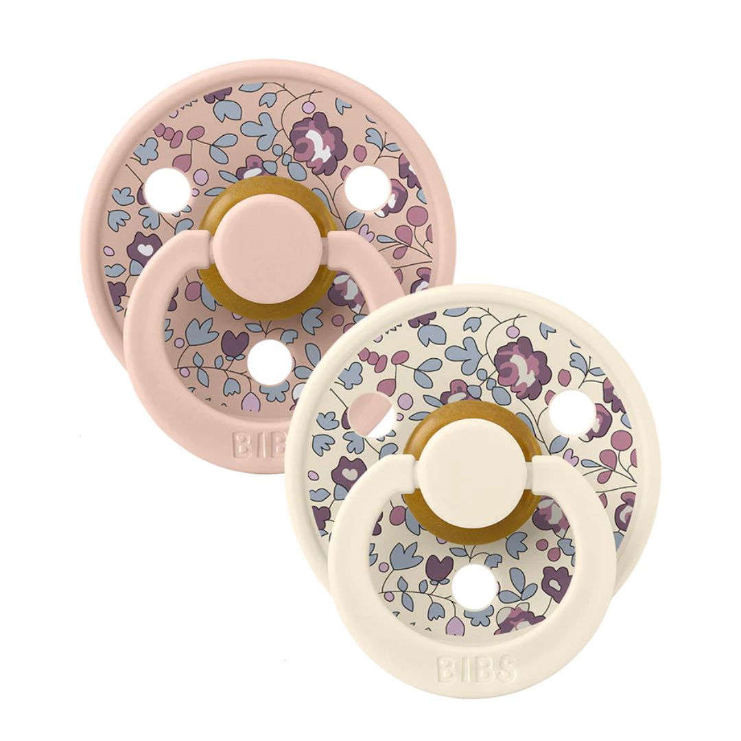 Bibs Liberty Pacifier 6-18 Months - Eloise/Blush Mix