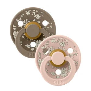 Bibs Liberty Pacifier 6-18 Months - Capel/Blush Mix