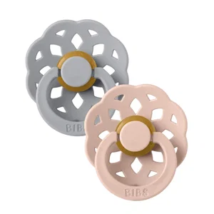 Bibs Pacifier Boheme 0-6 Months - Cloud/Blush