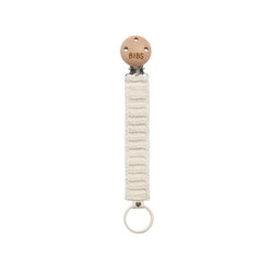Image of Pacifier Clip Knitted – Ivory