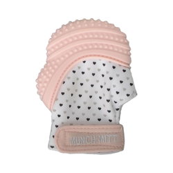 Image of Munch Mitt – Pastel Pink Hearts
