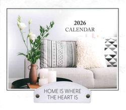 Image of 2026 Simple Faith Home Is Where the Heart Is Calendar