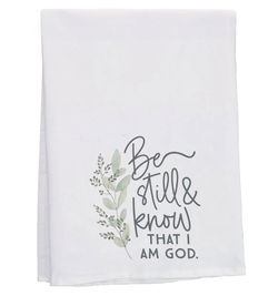 Image of Be Still & Know Tea Towel