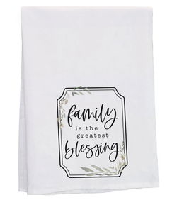 Image of Family Greatest Blessing Tea Towel