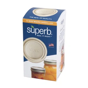 Superb 60 Wide Mouth Canning Lids