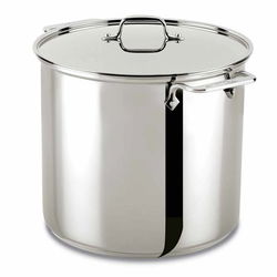Image of Strauss Pro Induction Stock Pot 34cm/13.5′ 24L