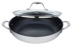Image of Meyer Fry Pan Dynasty Non-Stick with lid 32cm/12′