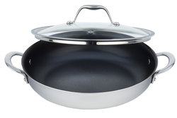 Image of Meyer Fry Pan Dynasty Non-Stick with lid 28cm/11′