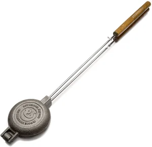 Pie Iron Round Aluminum Pudgie Non-stick