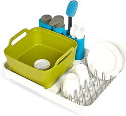 Image of Joseph Joseph Stainless-Steel Extendable Dish Rack