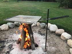 Image of Camp Fire Grill & Stake Large