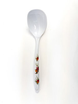 Image of Spoon Serving Floral