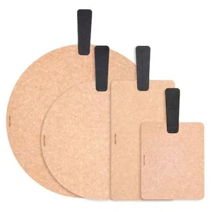 Cutting Board Natural with Slate Handle 9" X 7.5"