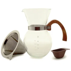Pour Over Coffee Maker 22oz w/ Filter