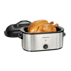 Image of Roaster Oven Weston 22 Quart Stainless Steel –