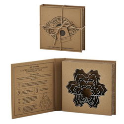 Image of Snowflake Cookie Cutter Set Book Box
