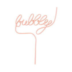Image of Word Straw – Bubbly