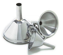 Image of Funnel Stainless Steel Set 3 pce