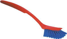 Image of Orange & Blue Dish Brush