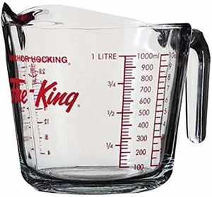 Measuring Cup, Glass, 4-Cup