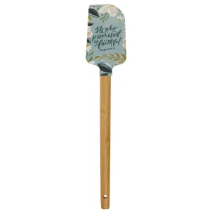 Rubber Spatula He Who Promised is Faithful Heb. 10:23