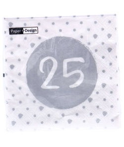 Image of Napkins Luncheon 25th Birthday