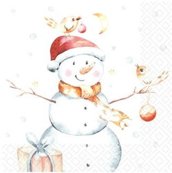 Image of Luncheon Napkins – Snowy & Birds