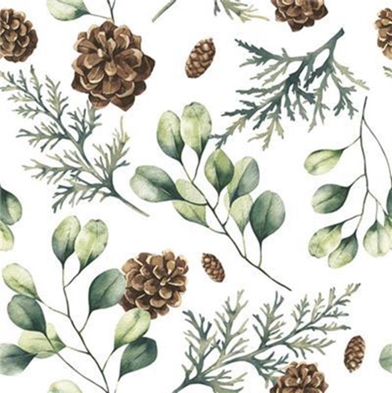 Paper Napkins Eucalyptus Cones