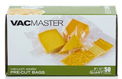 Image of 8’x12′ Full Mesh Vacuum Seal Quart Bags (50 Pack)