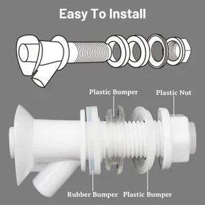 Push-Button Cooler Spigot Replacement, Compatible with Rubbermaid