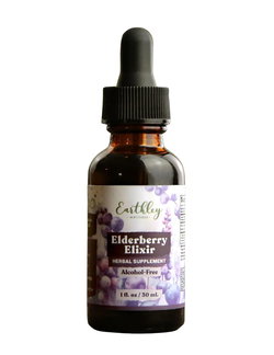 Image of Elderberry Elixir 1oz. Alcohol FREE Version