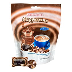 Image of Coffee Cappuccino Flavored Hard Candy 5.5oz, 25 Pc