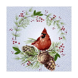 Image of Napkin Luncheon Winter Cardinal – Don